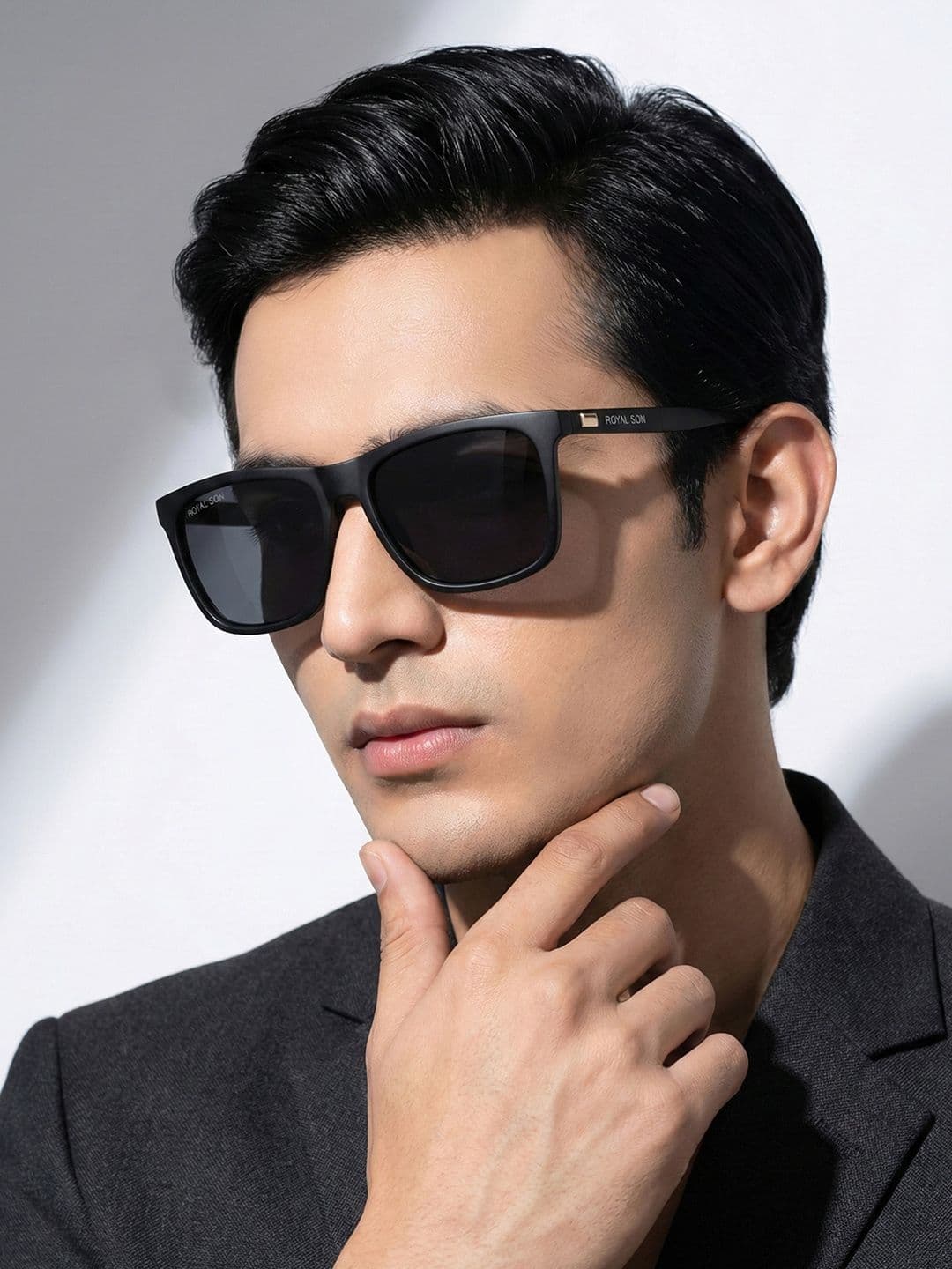 ROYAL SON Men UV Protected HD Polarized Square Sunglasses CHI0086