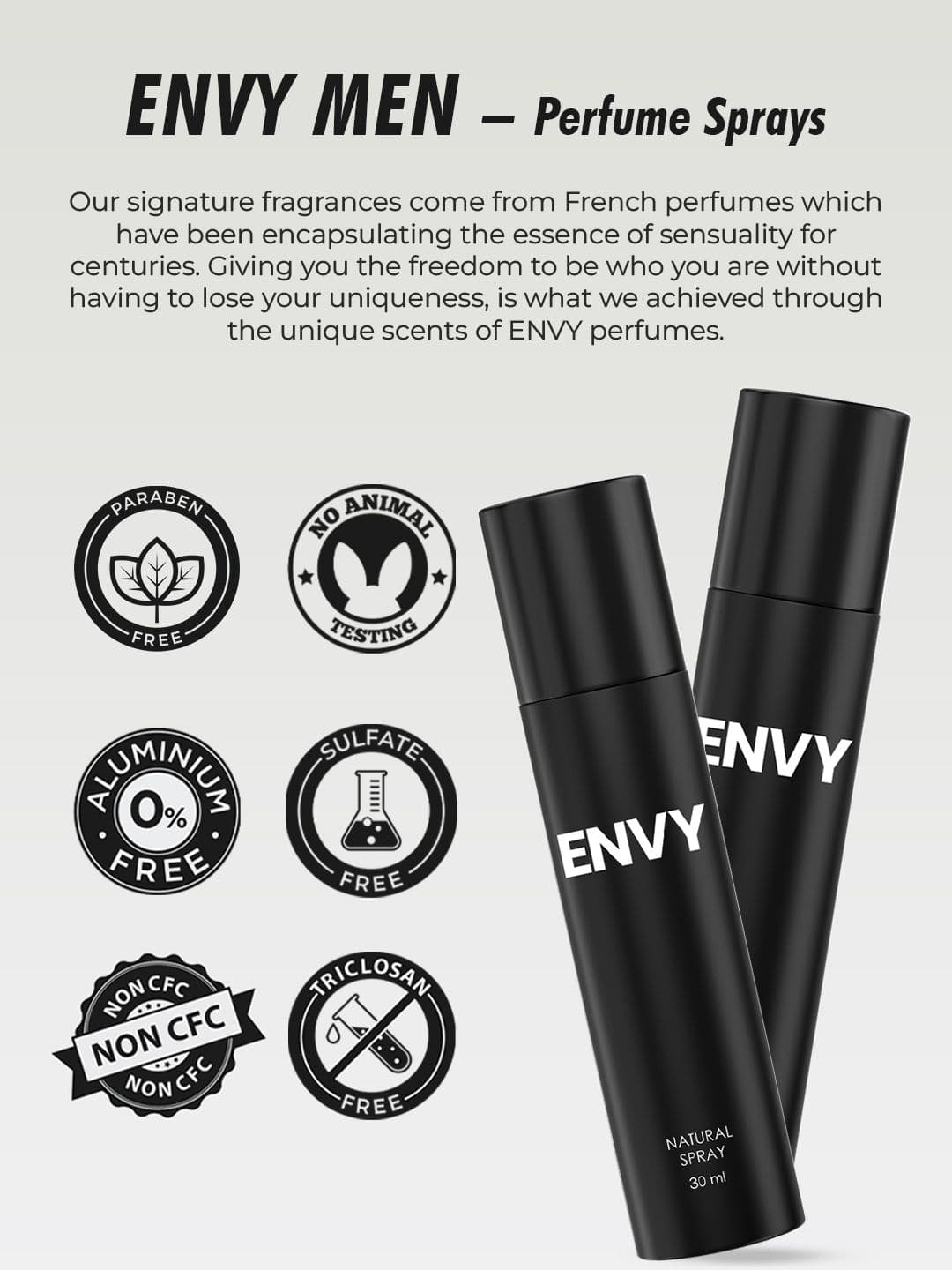 Envy Men Natural Spray Eau De Parfum 30 ml
