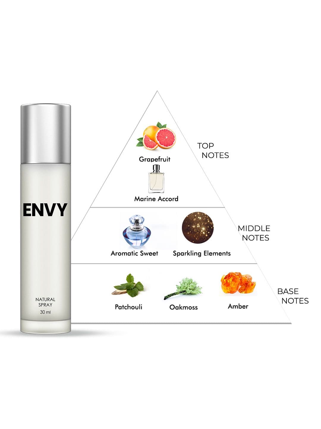 Envy Women Natural Spray Eau De Parfum 30 ml