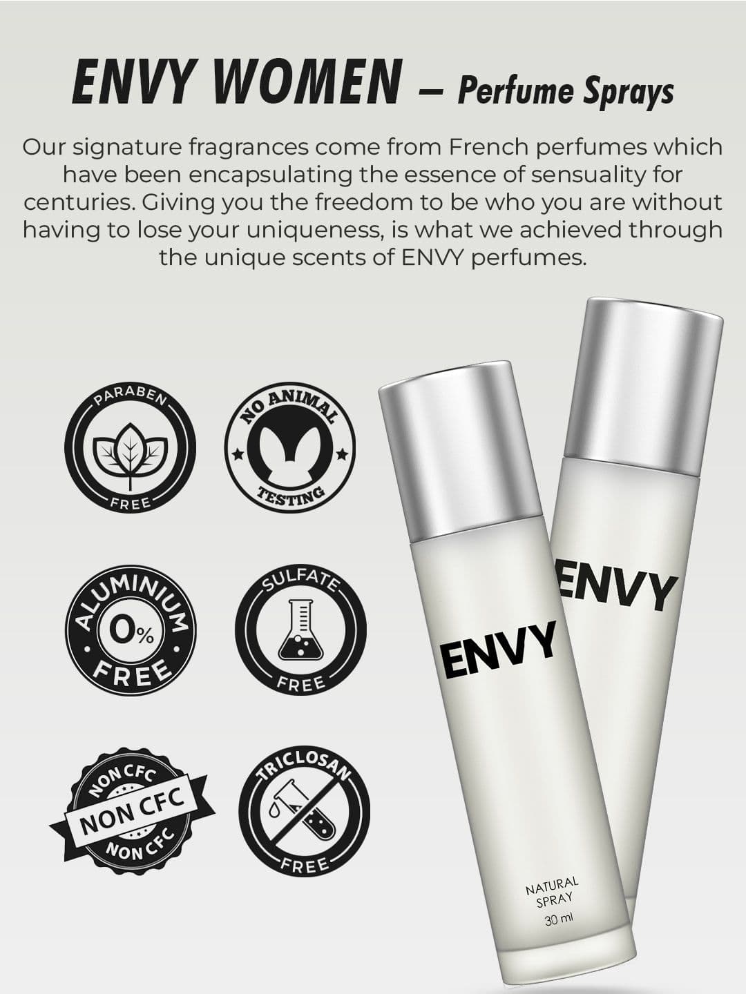 Envy Women Natural Spray Eau De Parfum 30 ml