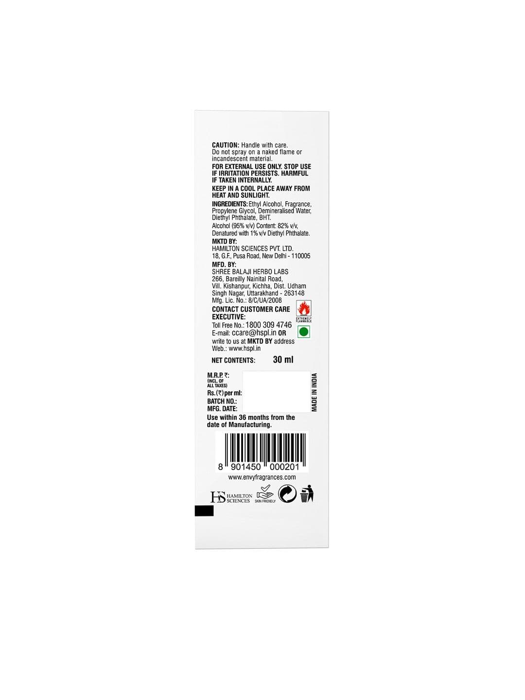 Envy Women Natural Spray Eau De Parfum 30 ml