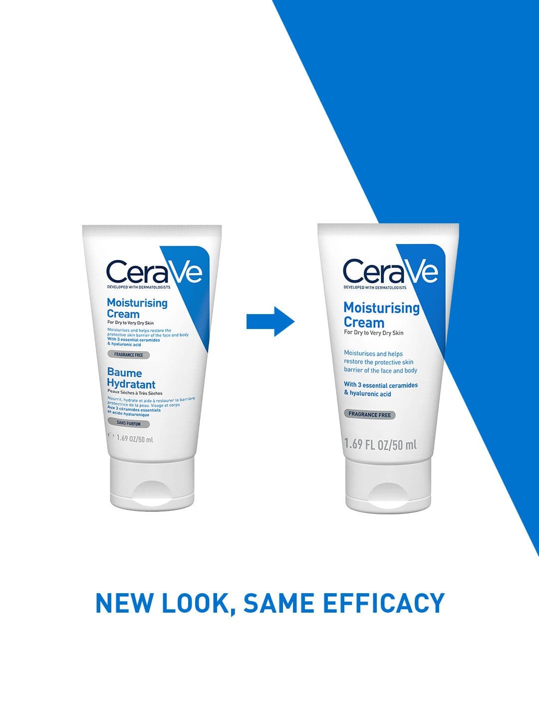 CeraVe Moisturizing Barrier Repair Cream with Ceramides & Hyaluronic Acid - 50ml