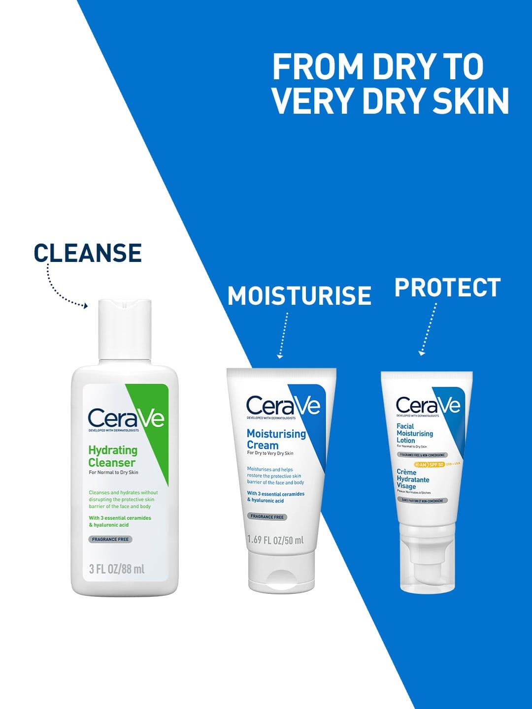 CeraVe Moisturizing Barrier Repair Cream with Ceramides & Hyaluronic Acid - 50ml