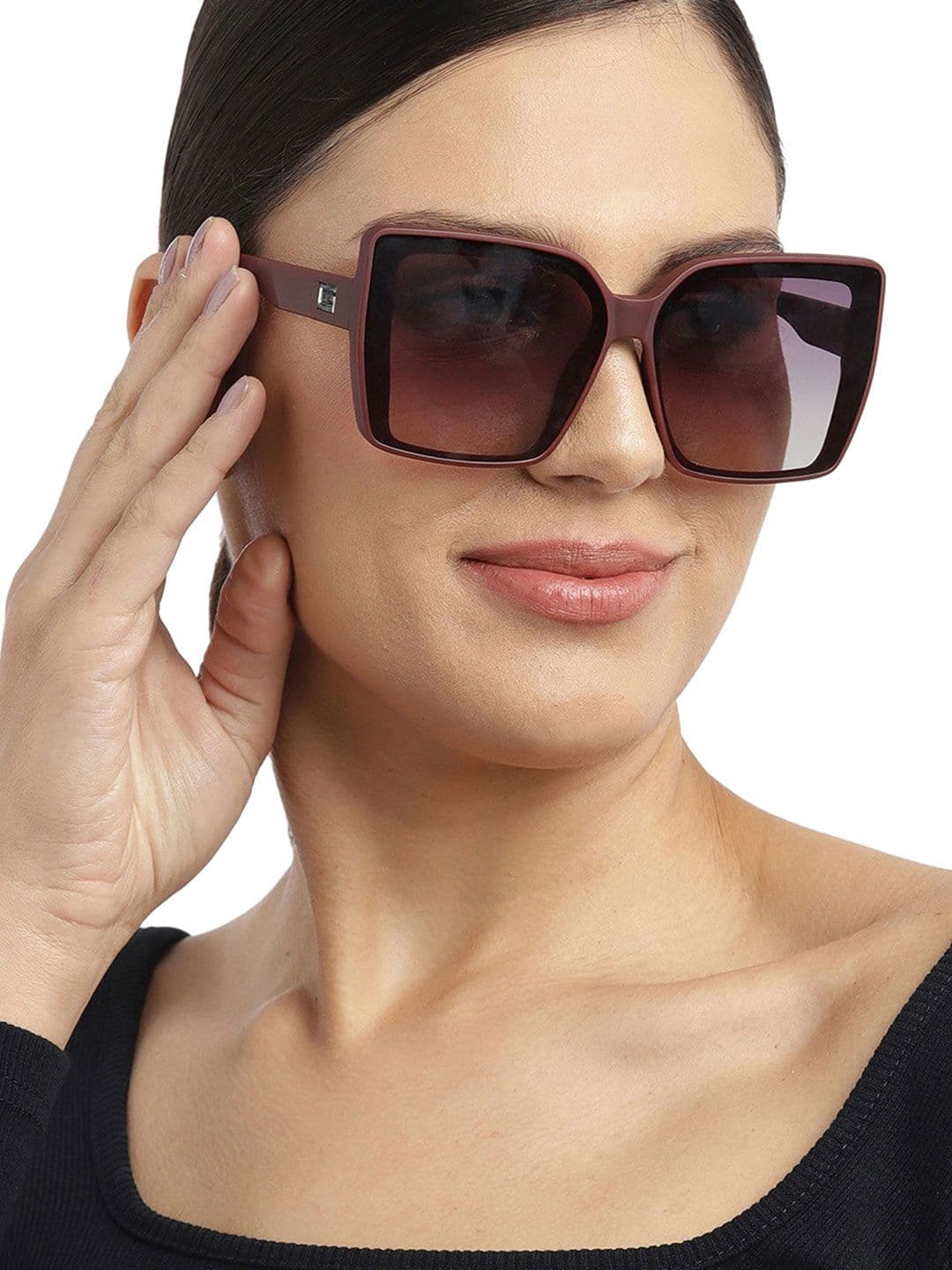 Carlton London Premium Oversized Sunglasses With Polarised & UV Protected Lens CLSW166