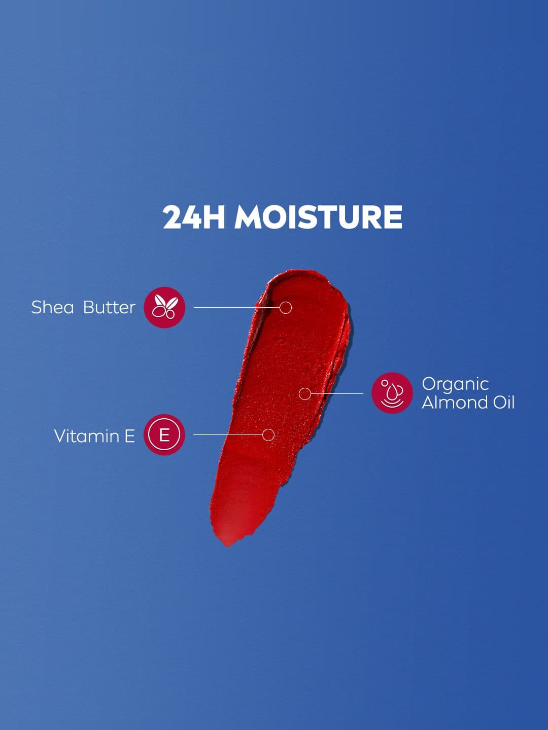 Nivea Caring Beauty SPF 30 Lip & Cheek Tint Balm with Shea Butter & Almond Oil - Red