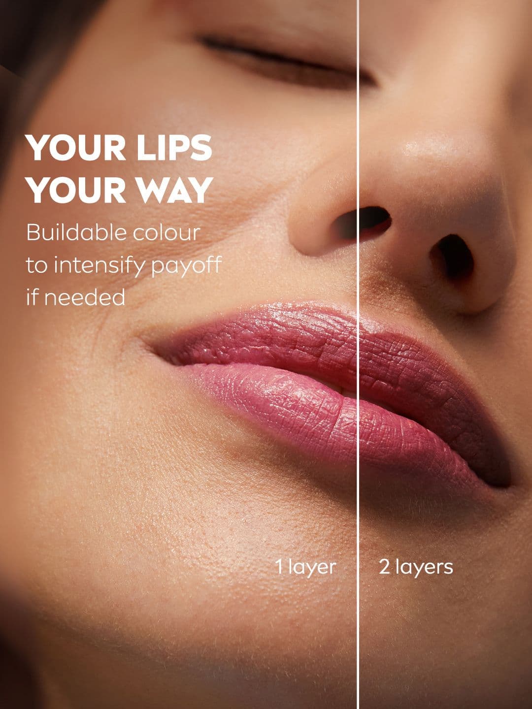 Nivea Caring Beauty SPF 30 Lip & Cheek Tint Balm with Shea Butter & Almond Oil - Rose