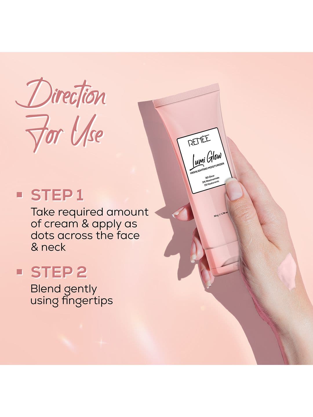 Renee Lumi Glow Cream Highlighting Face Moisturizer - 50g