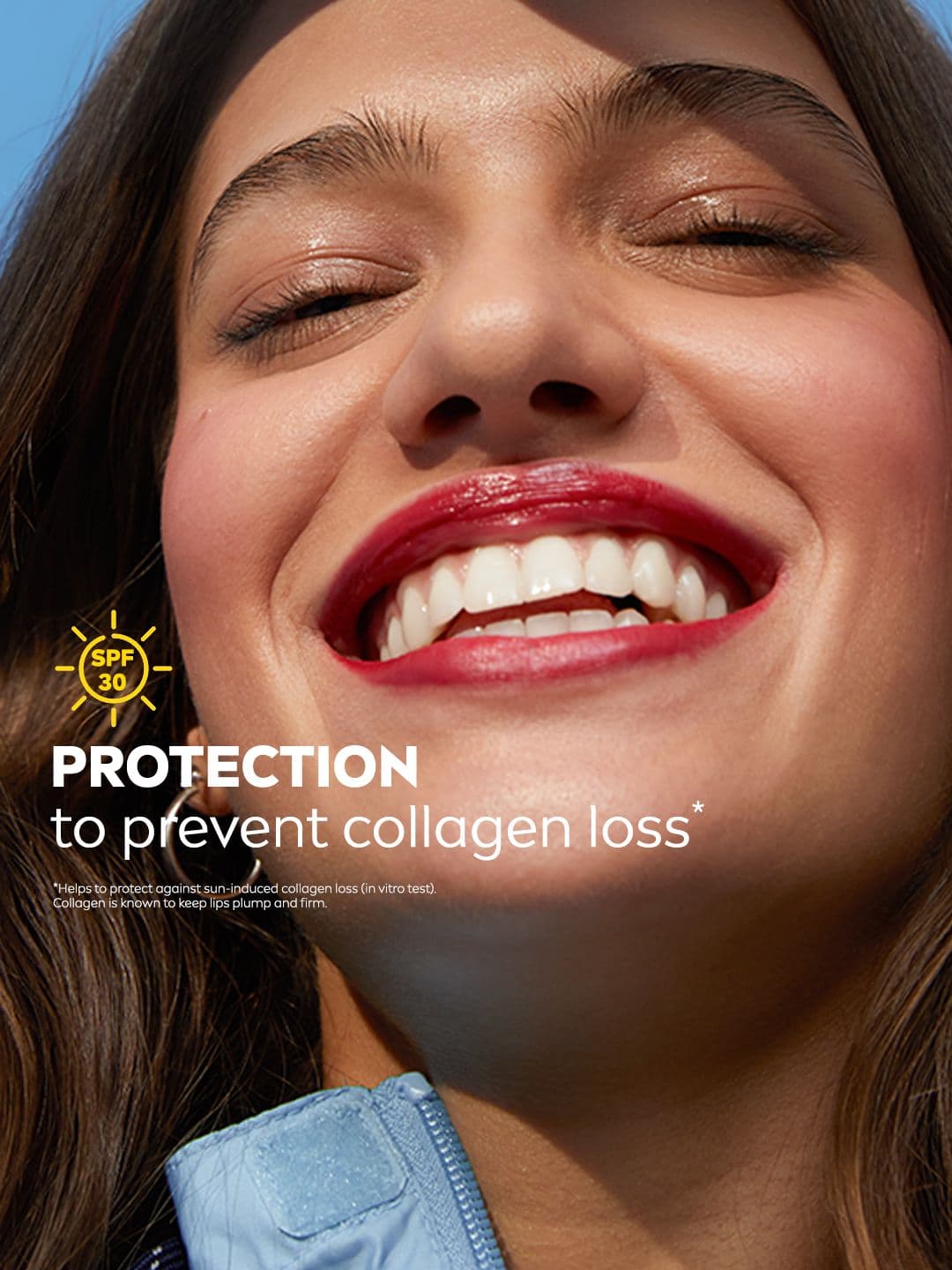 Nivea Caring Beauty SPF 30 Lip & Cheek Tint Balm with Shea Butter & Almond Oil - Red