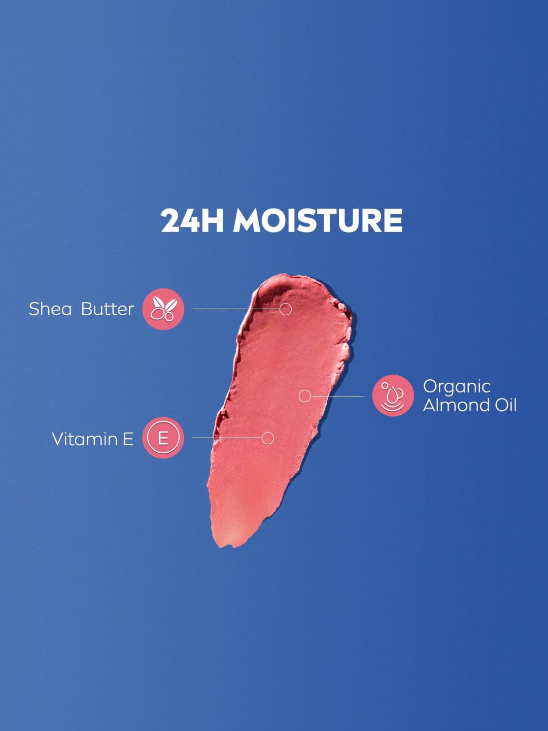 Nivea Caring Beauty SPF 30 Lip & Cheek Tint Balm with Shea Butter & Almond Oil - Rose