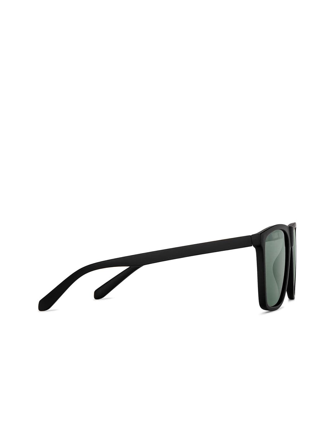 Vincent Chase by Lenskart Unisex Green Lens & Black Sports Sunglasses with UV Protected Lens
