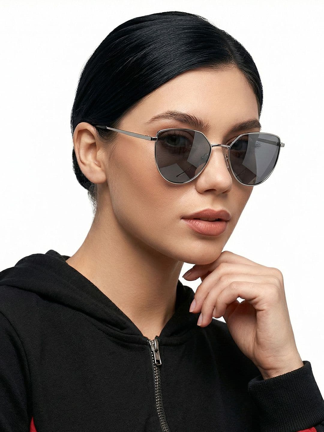 Vincent Chase by Lenskart Women Cateye Sunglasses with Polarised and UV Protected Lens 139364