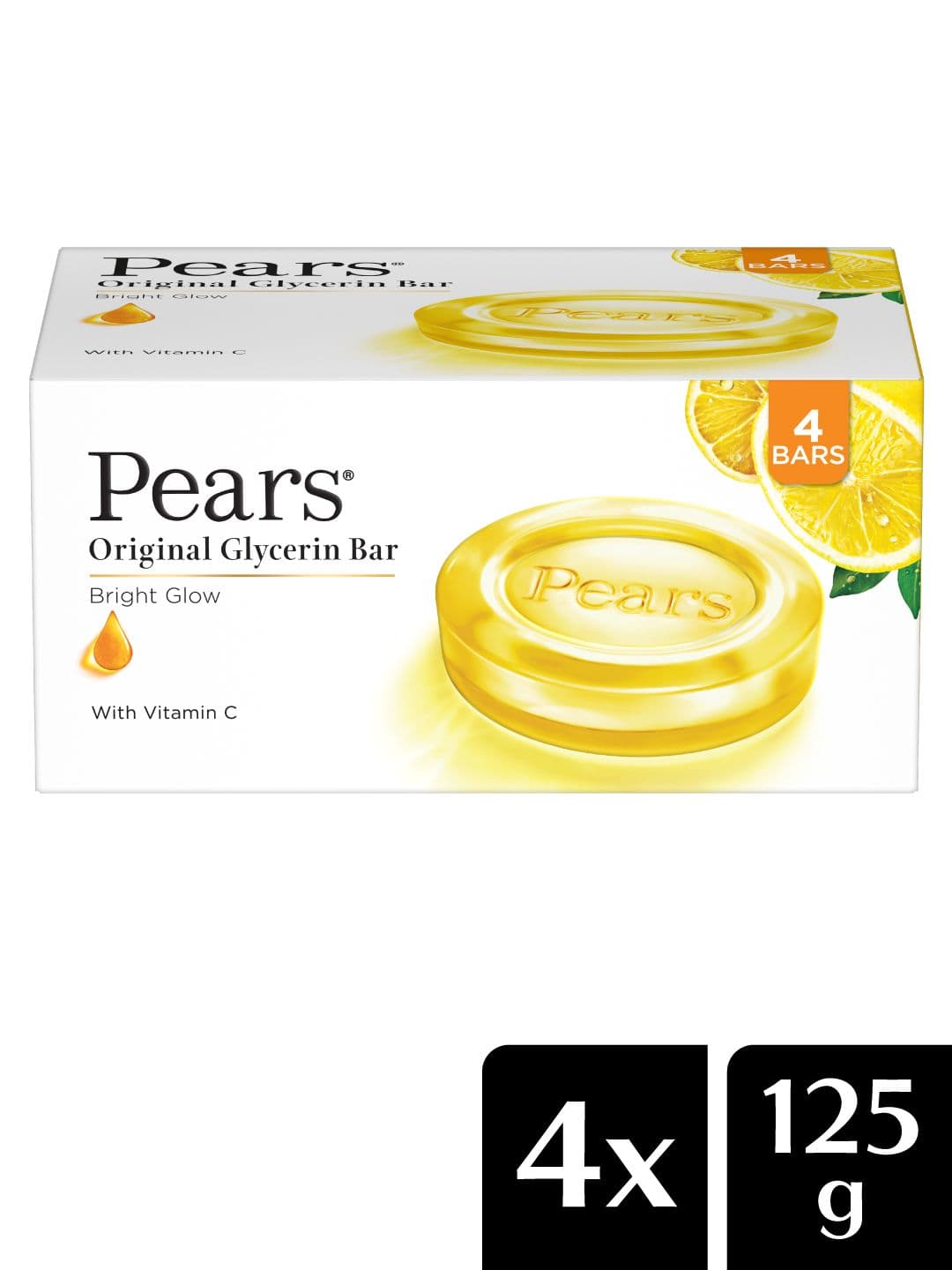 Pears Naturale Set of 4 Vitamin C Soap - 125g each