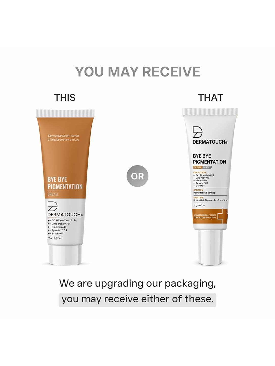 Dermatouch Bye Bye Pigmentation Cream with Niacinamide - 19g