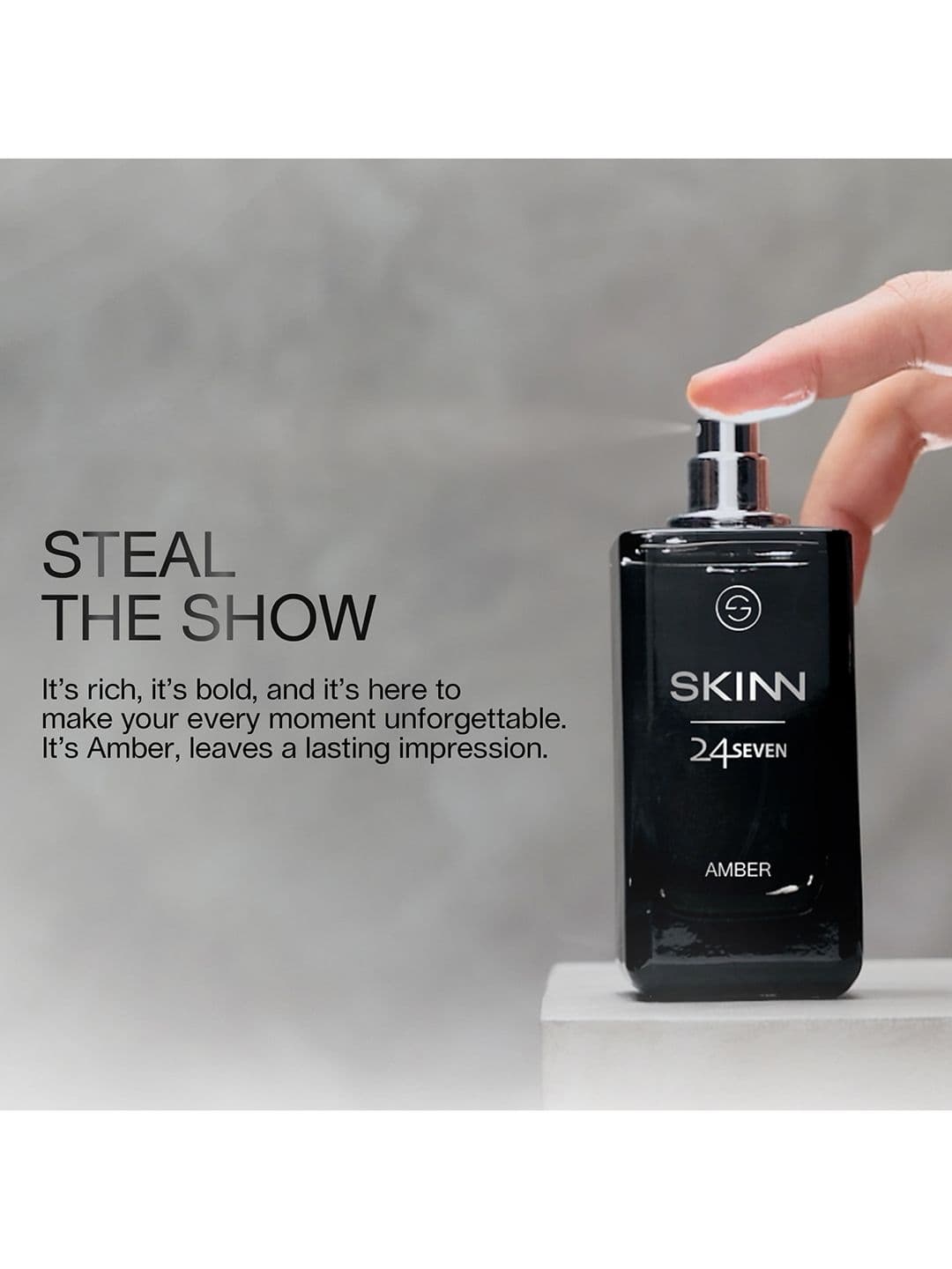 SKINN 24 Seven Amber Men Eau De Parfum 100 ML