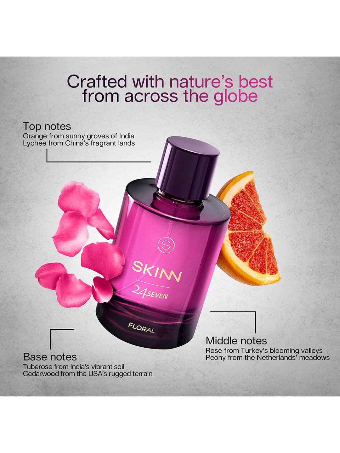 SKINN 24Seven Floral Eau De Parfum (100ml)