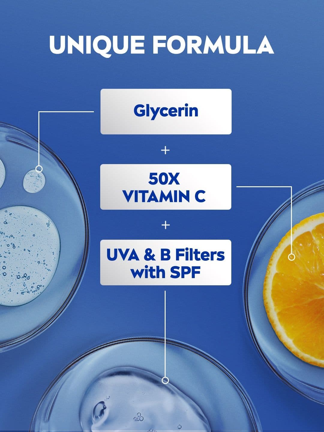 Nivea Body Lotion SPF 15 Natural Glow Cell Repair 50x Vitamin C - 200 ml