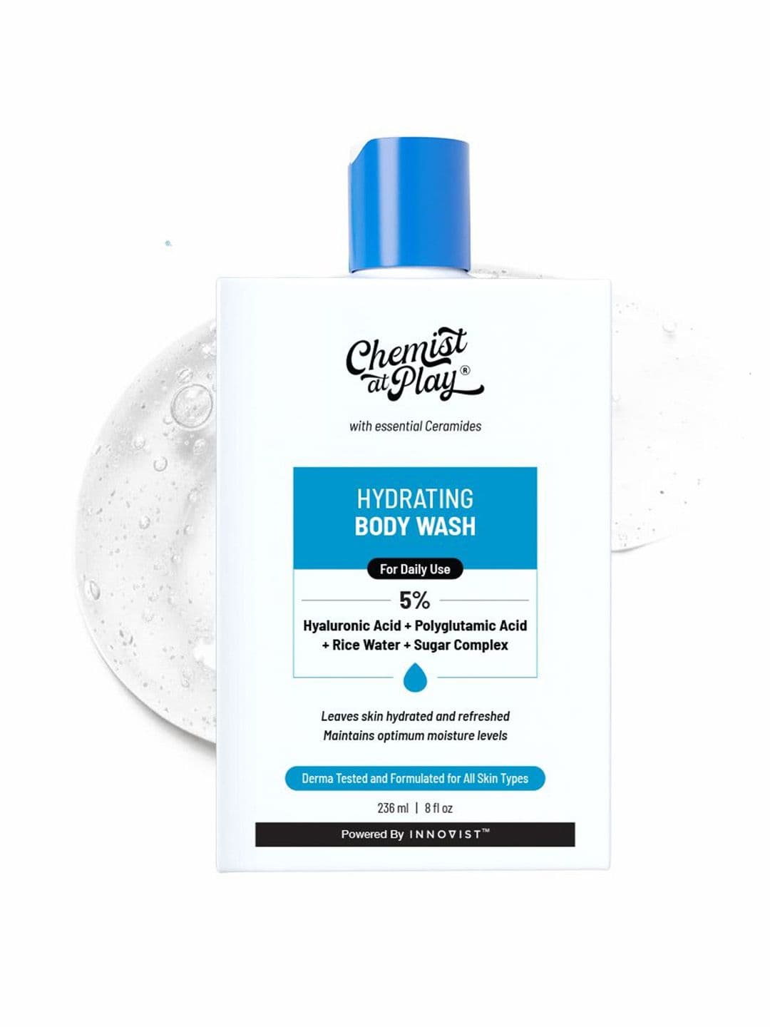 Chemist at Play Hydrating Body Wash With 5% Niacinamide & Hyaluronic Acid - 236ml