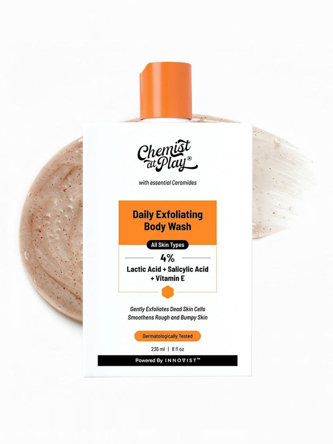 Chemist at Play Daily Exfoliating Body Wash With Vitamin E - 236ml