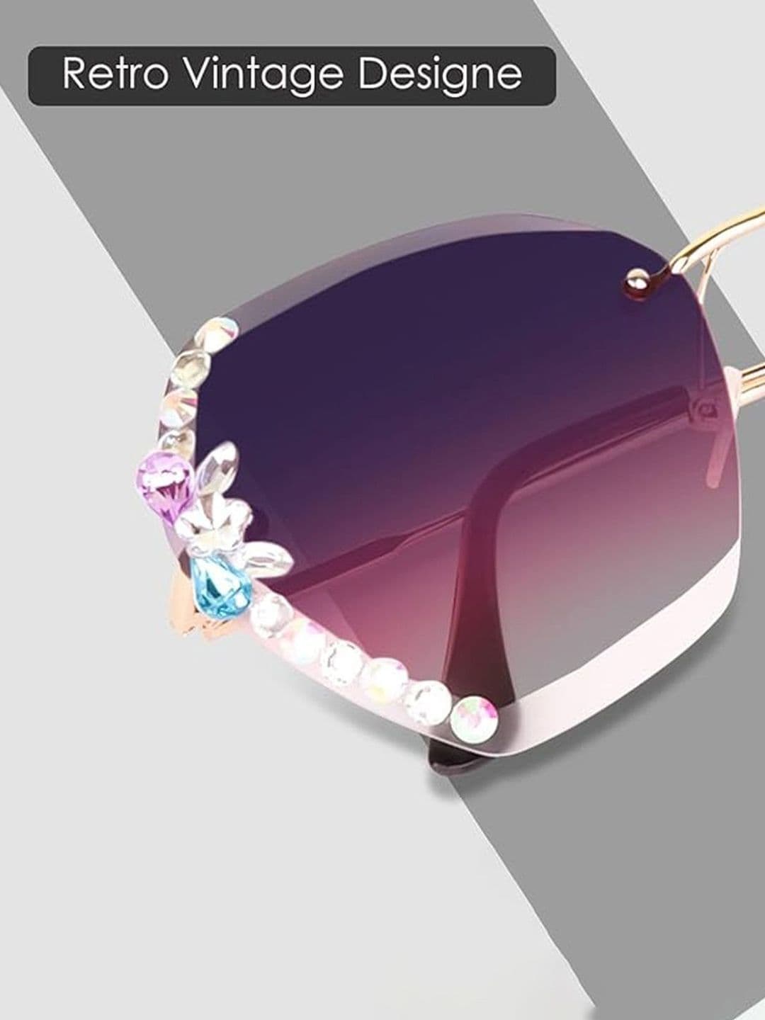 HAYDEN haiza Women Round Sunglasses with UV Protected Lens