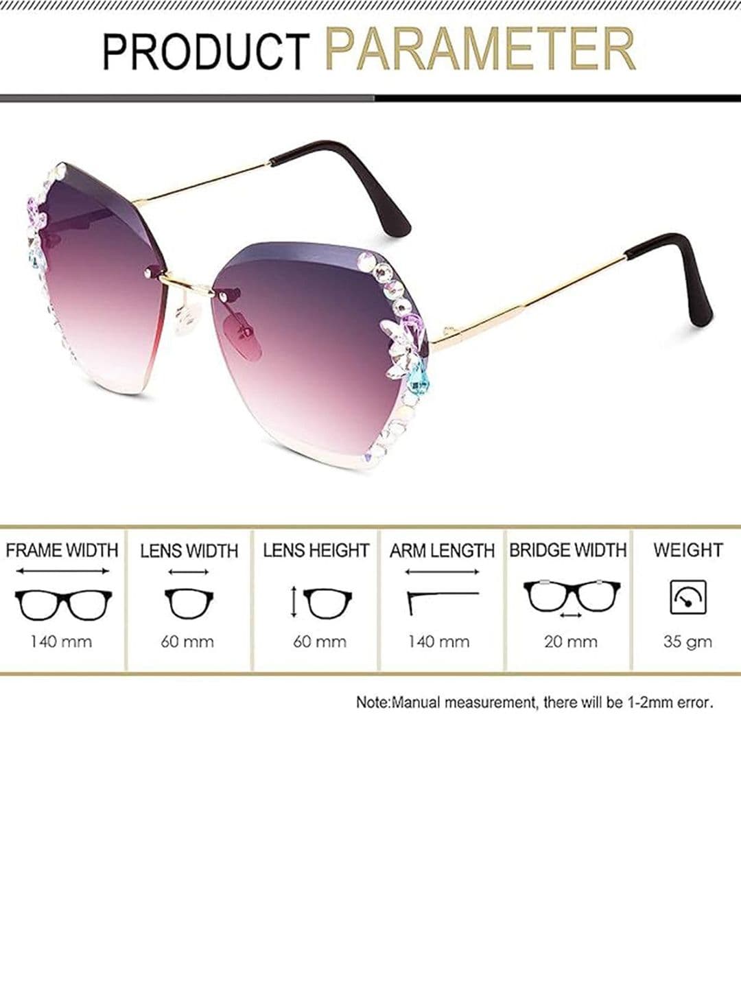 HAYDEN haiza Women Round Sunglasses with UV Protected Lens