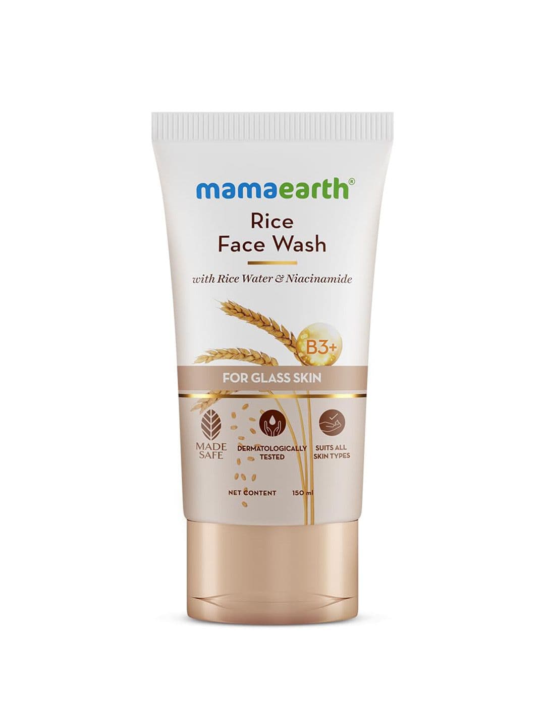 Mamaearth Set Of Rice Face Wash & Oil Free Face Moisturizer
