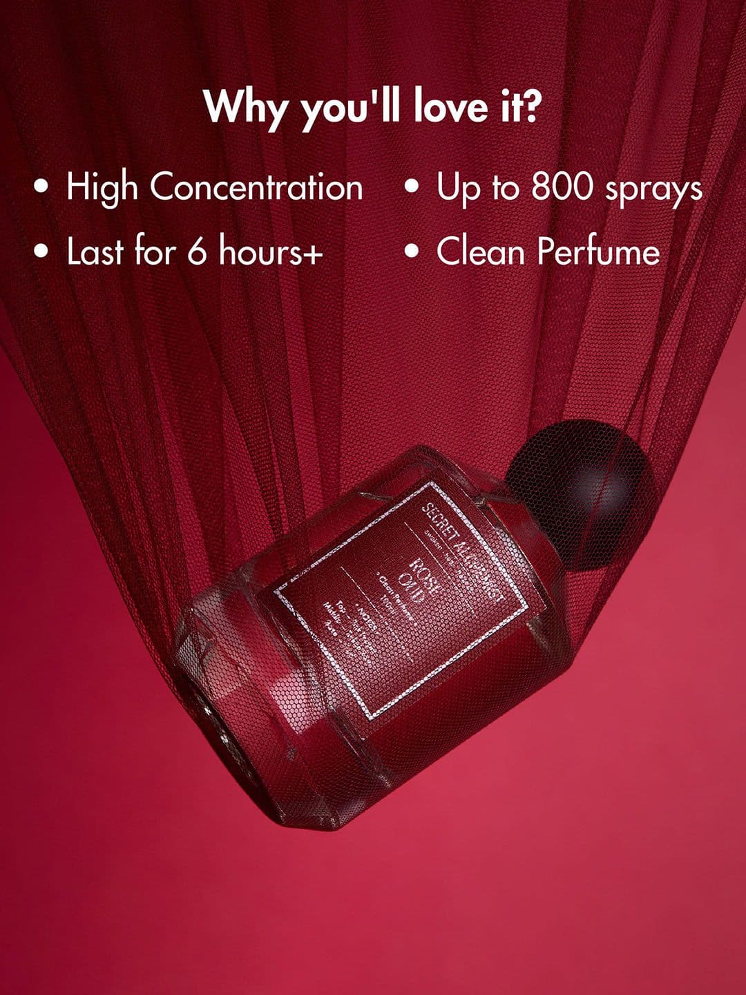 Secret Alchemist Rose Oud Clean Eau De Parfum - 100 ml