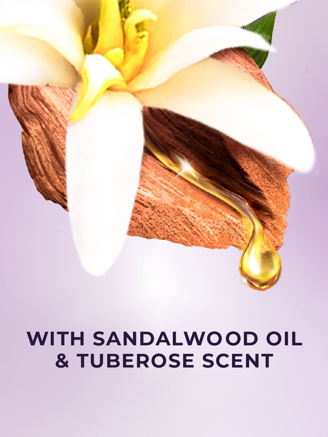 LUX Luxurious Sandalwood with Sandalwood Oil & Tuberose Scent - 750 ml