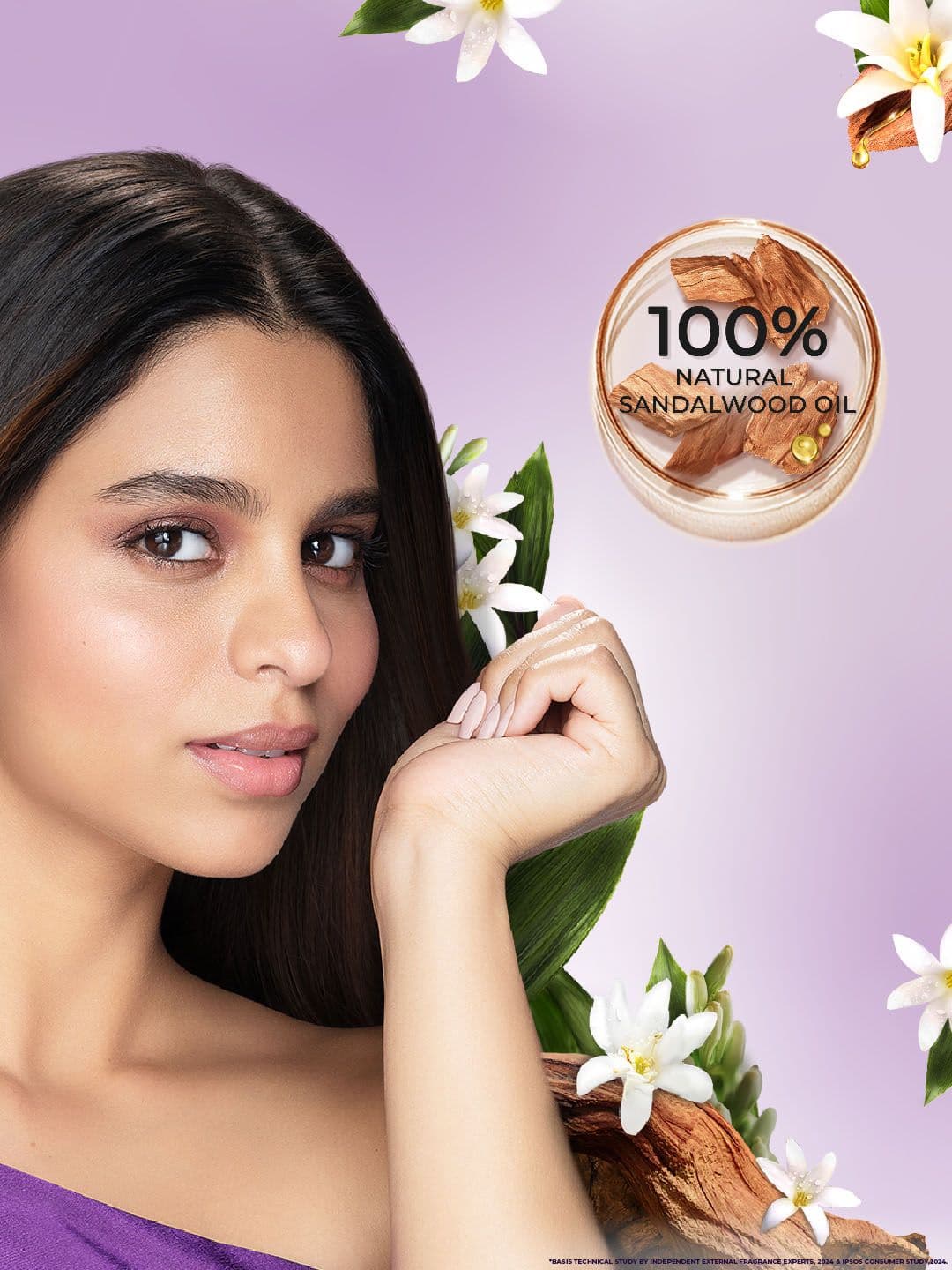 LUX Luxurious Sandalwood with Sandalwood Oil & Tuberose Scent - 750 ml