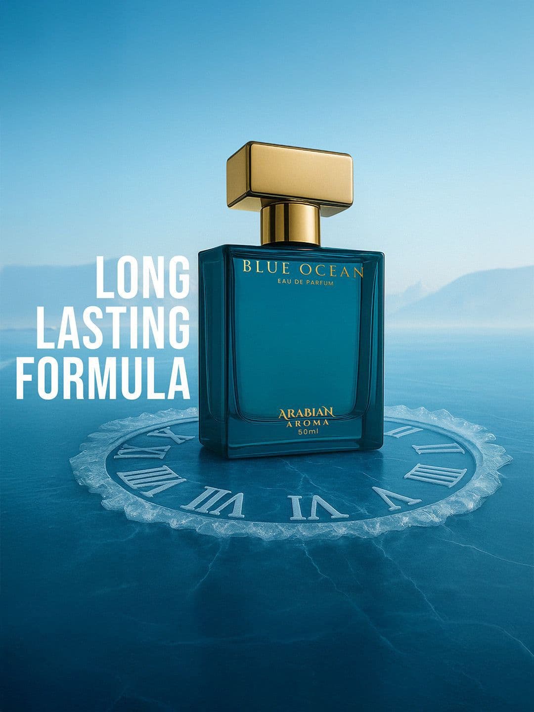 Arabian Aroma Men Blue Ocean Long Lasting Eau De Parfum - 50 ml
