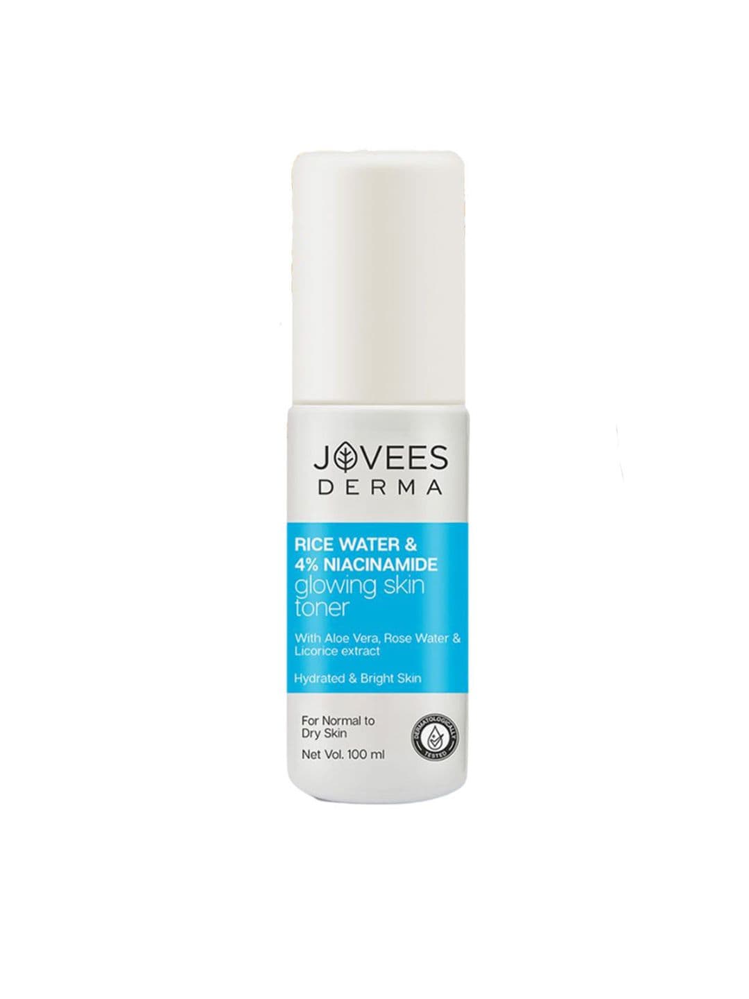 Jovees Derma Derma 4% Niacinamide & Rice Water Toner - 100 ml