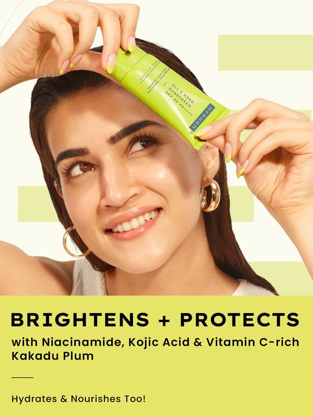 Hyphen All I Need SPF50 PA++++ Sunscreen with Niacinamide - 30ml