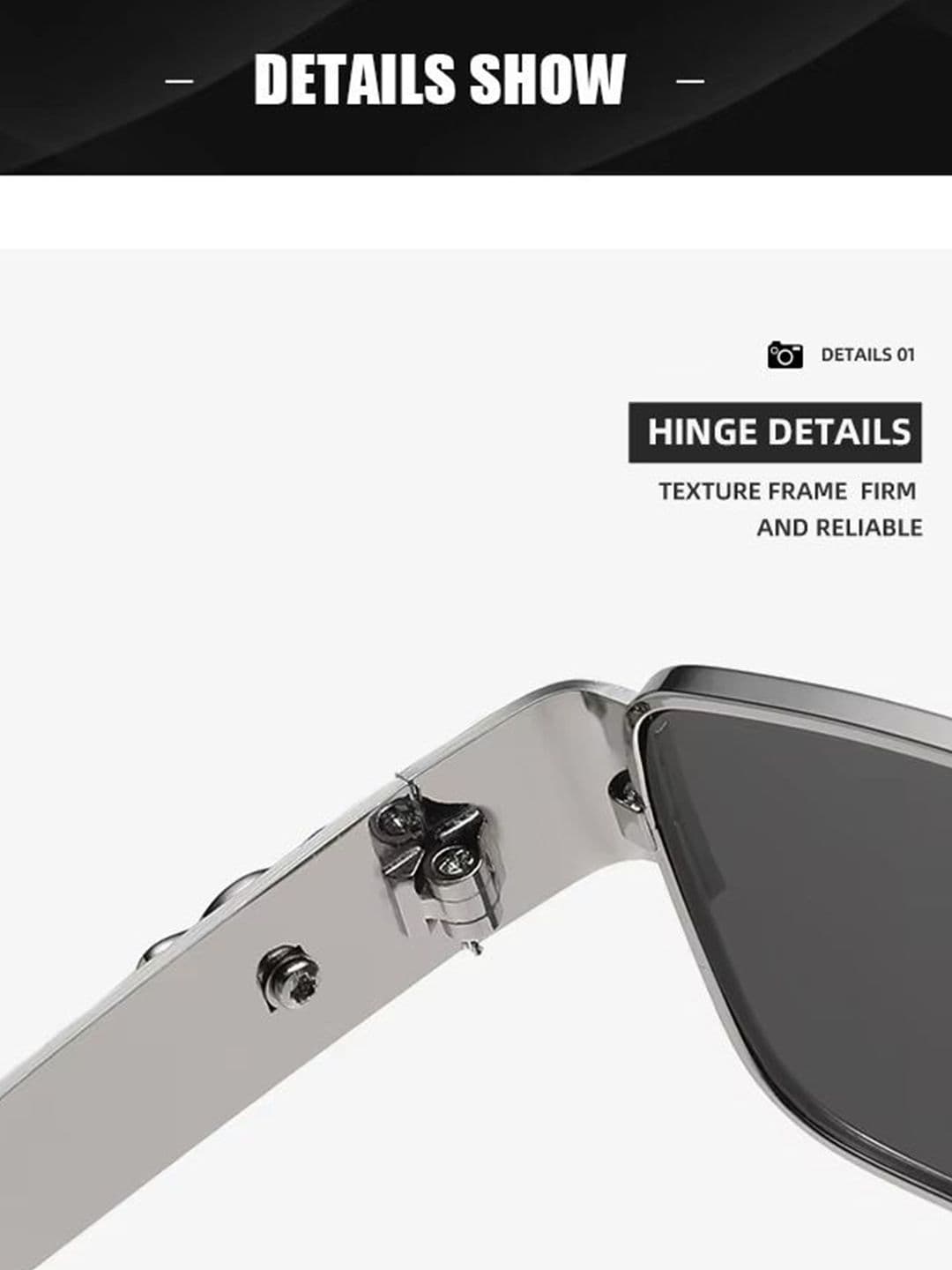 The Roadster Lifestyle Co Unisex Rectangle UV Protected Sunglasses