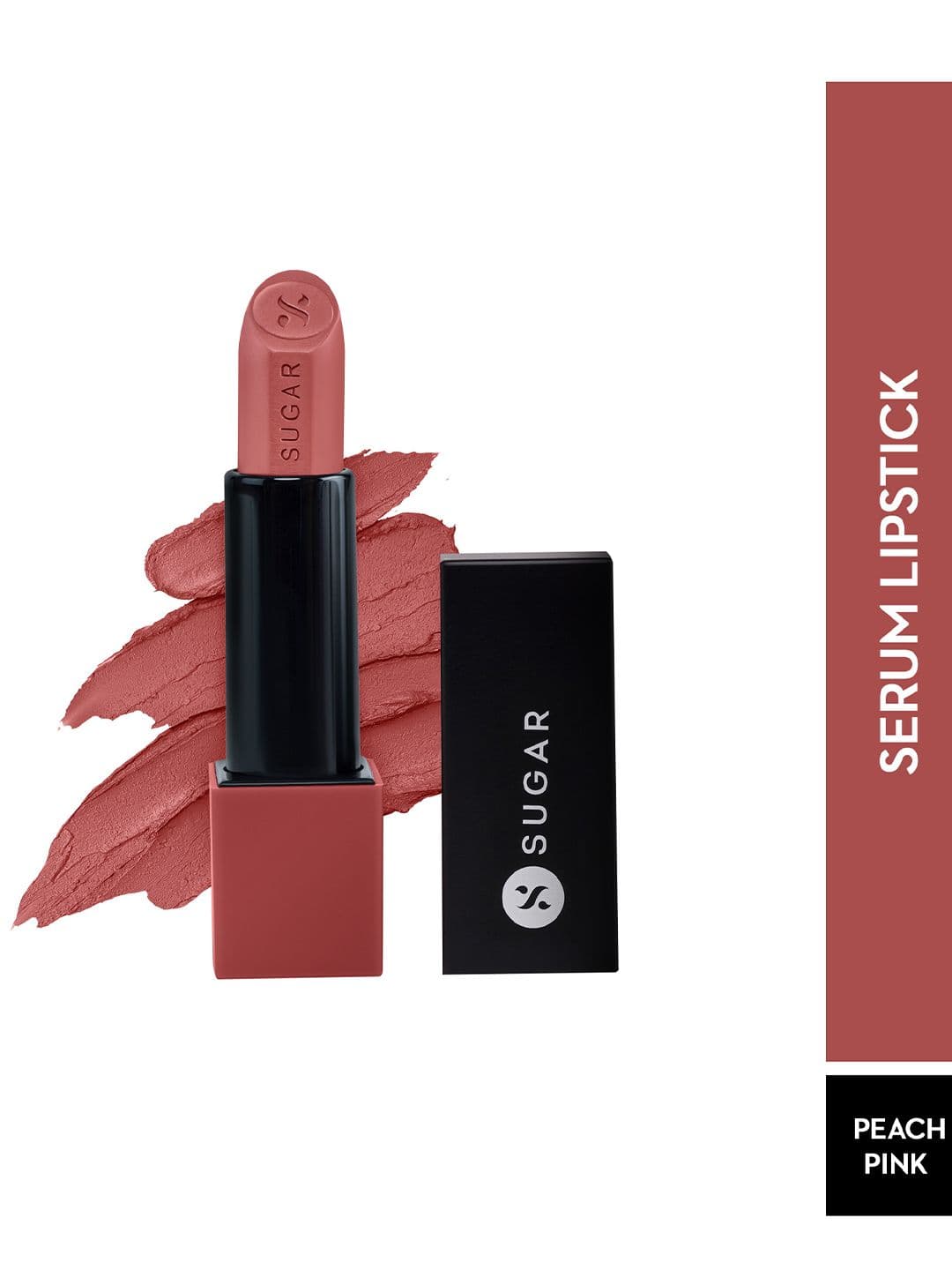 SUGAR Glide Peptide Velvety Matte Finish Serum Lipstick 4.2g - Positano Peach 02