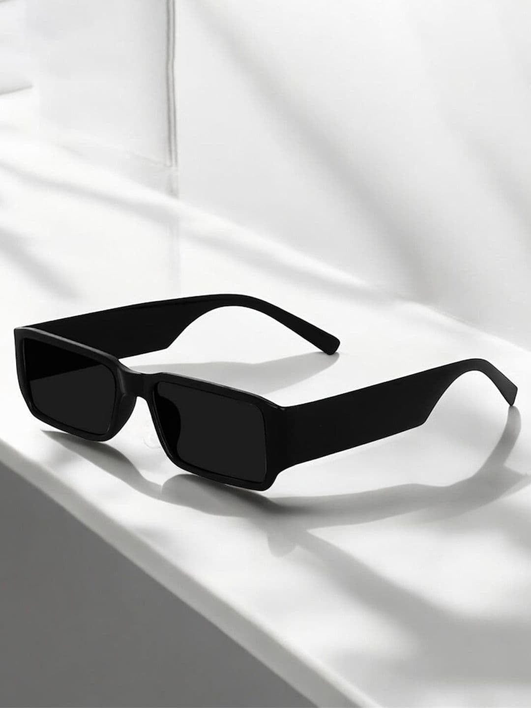 Funglasses Unisex Rectangle Sunglasses with UV Protected Lens