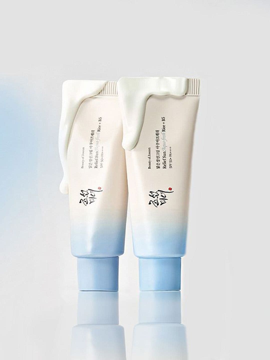 Beauty of Joseon Set Of 2 Relief Sun Aqua-Fresh Rice + B5 SPF 50+ PA++++ - 10 ml Each