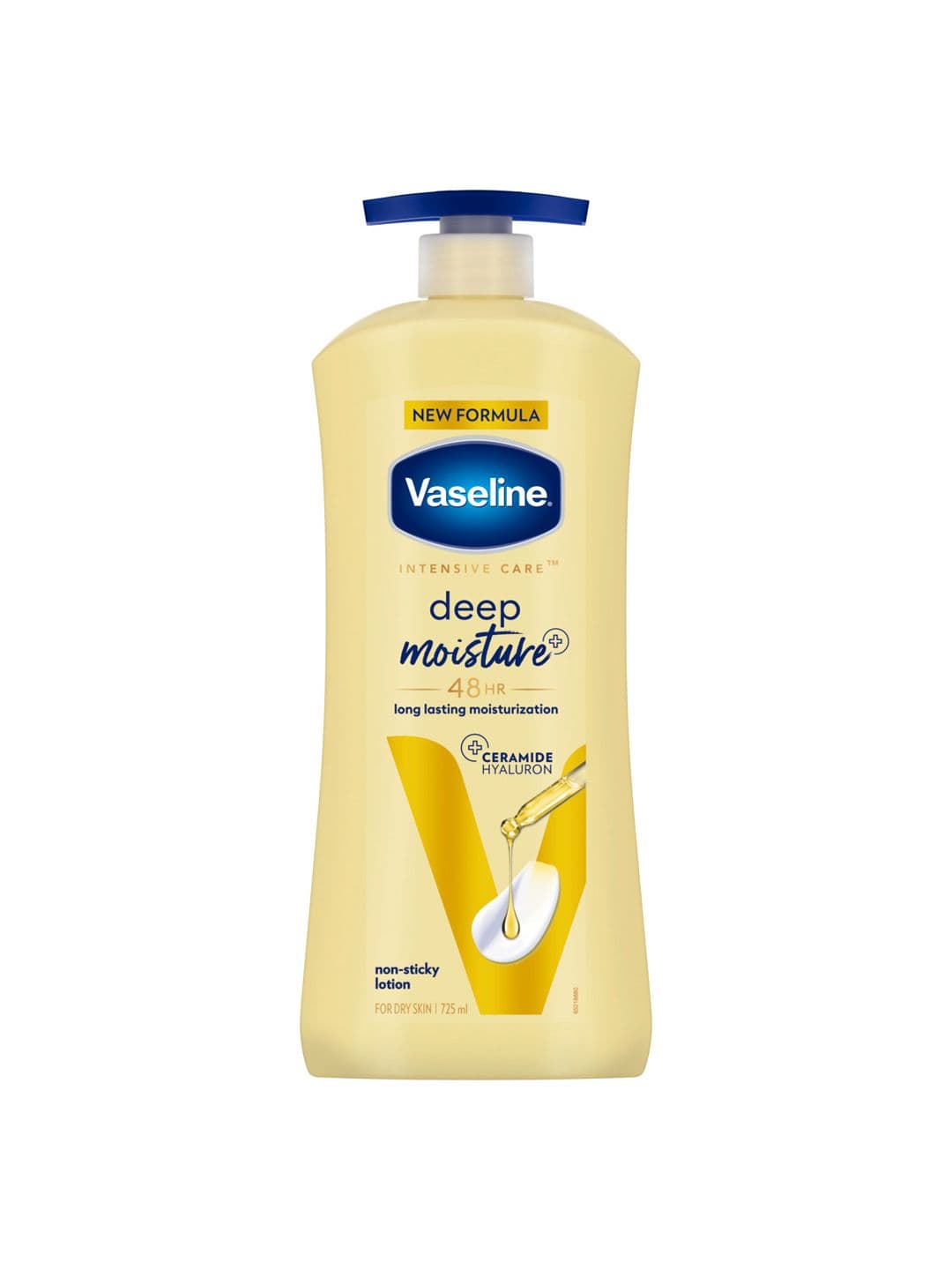 Vaseline Deep Moisture Body Lotion with Ceramide Hyaluron for Dry Skin - 725 ml