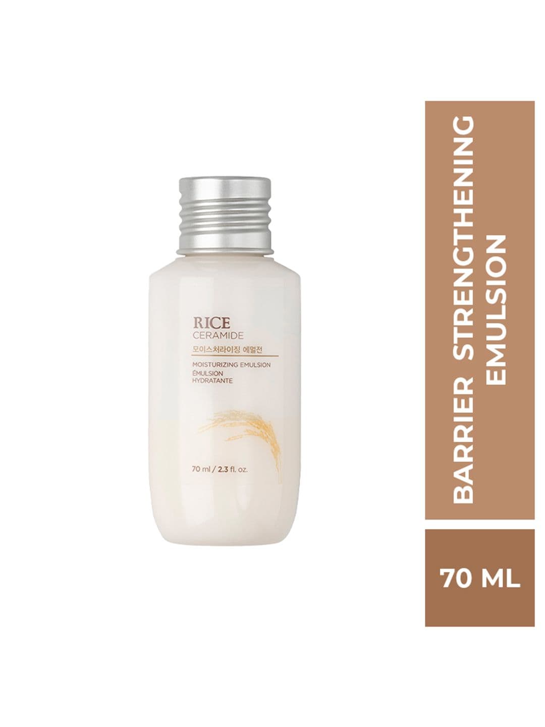 The Face Shop Ceramide & Rice Moisturizing Emulsion - 70ml