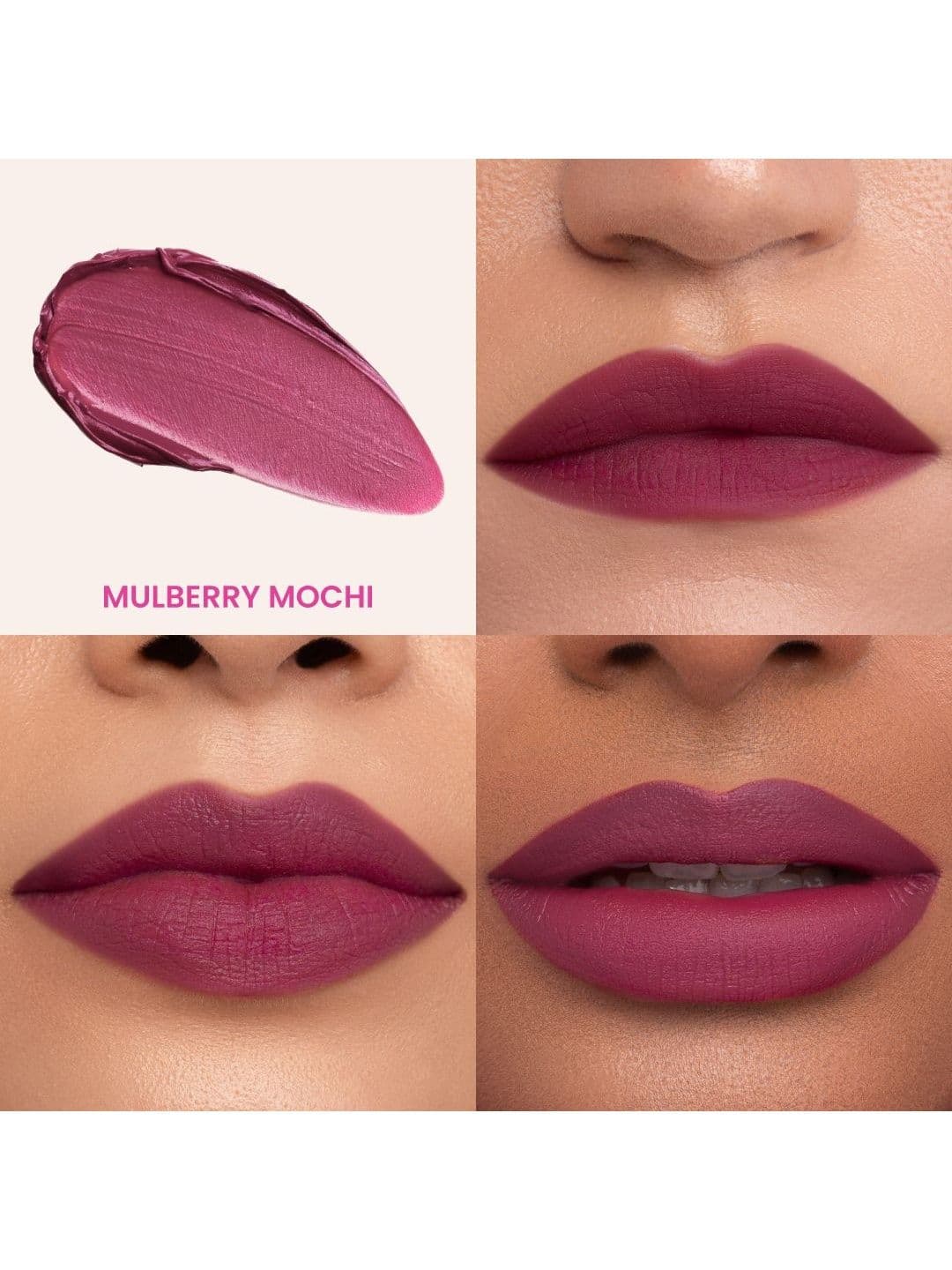 Typsy Beauty Pout Cloud Matte Lip Balm With Ceramides - 8 g - Mulberry Mochi 05