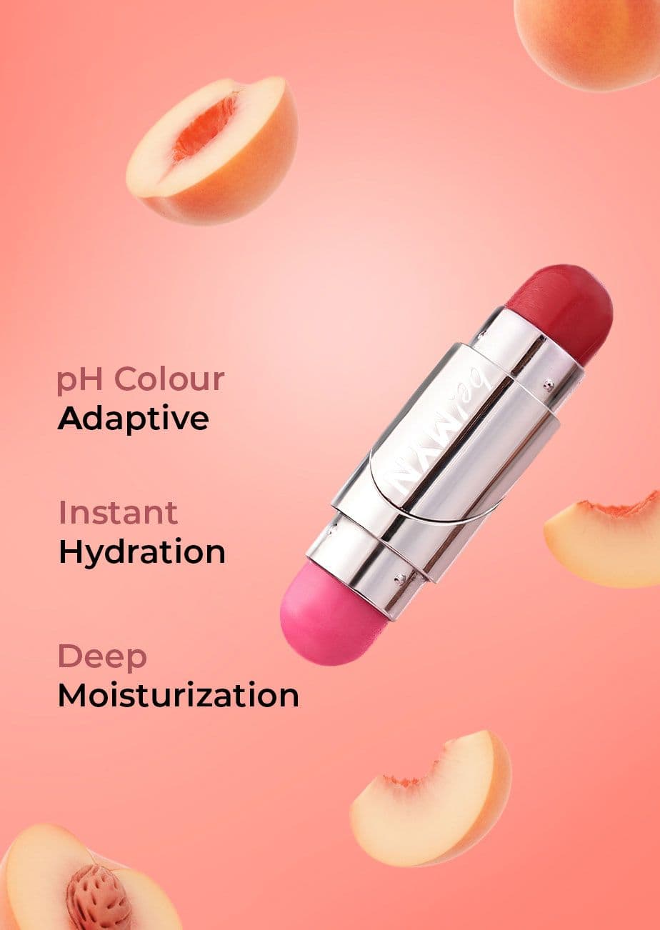 Be!Myn CandyTwist pH Lip Balm Duo - Bubble Peach LB04