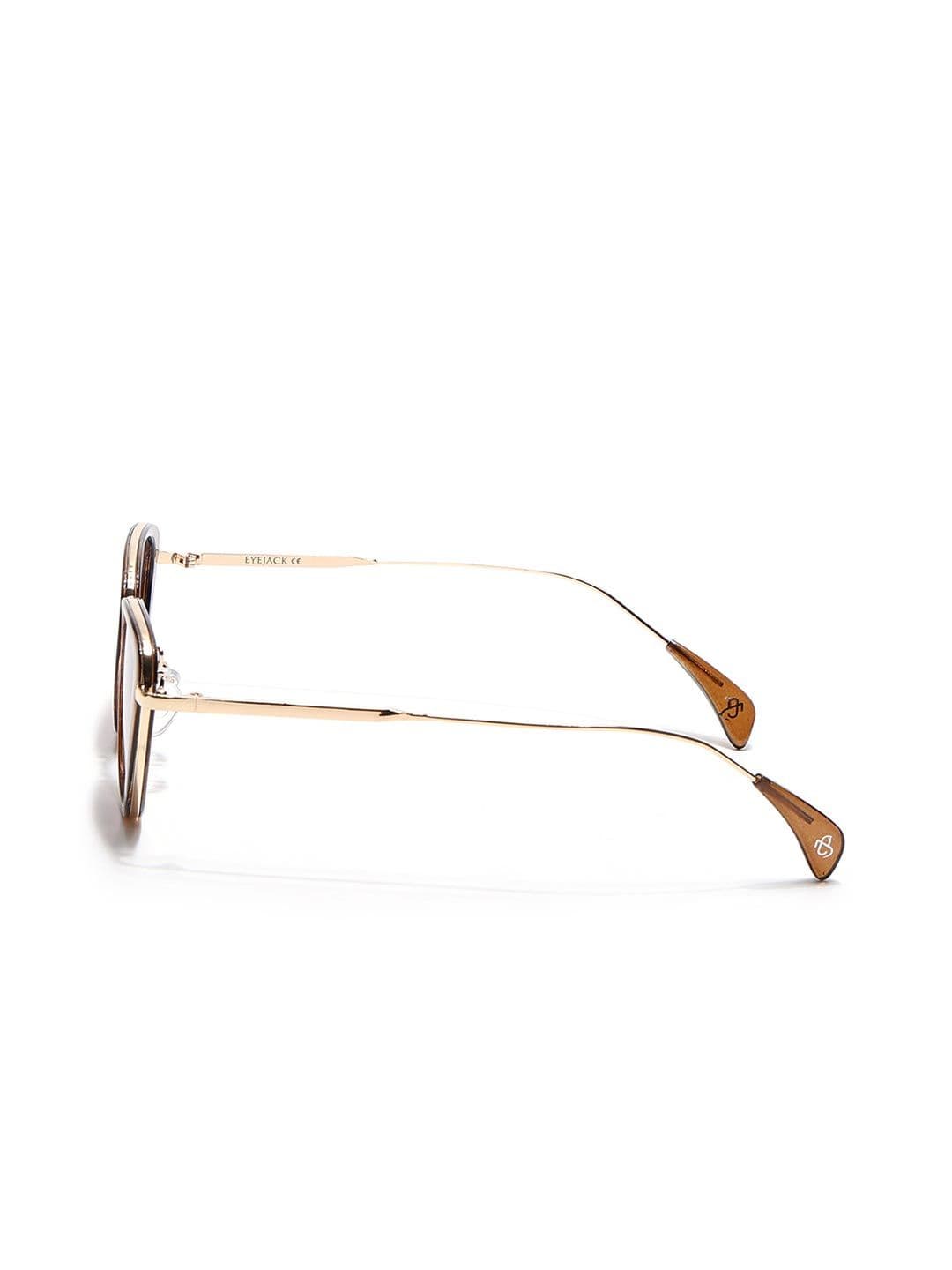Eyejack by Voyage Unisex Cateye Sunglasses with UV Protected Lens 9435CL1105