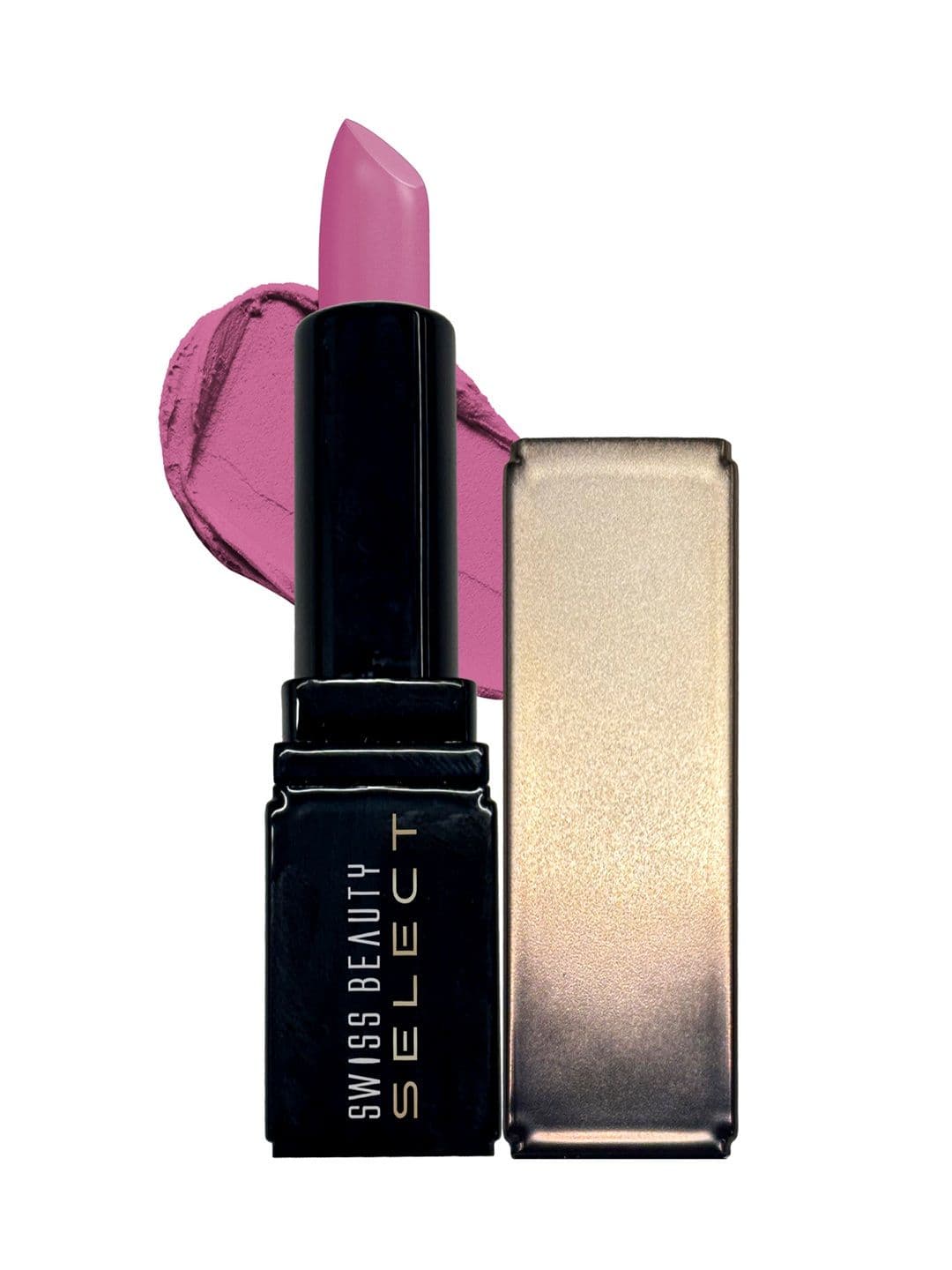 SWISS BEAUTY Select Dare To Matte Lipstick 3.8g - Persian Pink 02