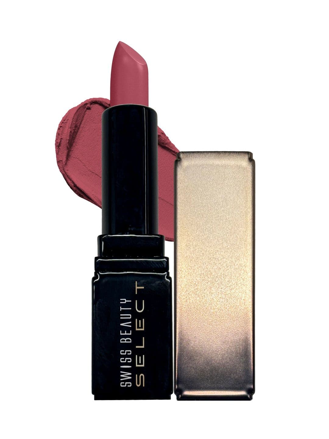 SWISS BEAUTY Select Dare To Matte Lipstick 3.8g - Aura Pink 04