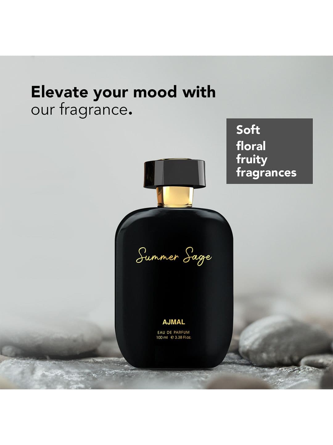 Ajmal Summer Sage Unisex Jasmine Musk Soft Scent Long Lasting EDP Perfume - 100ml