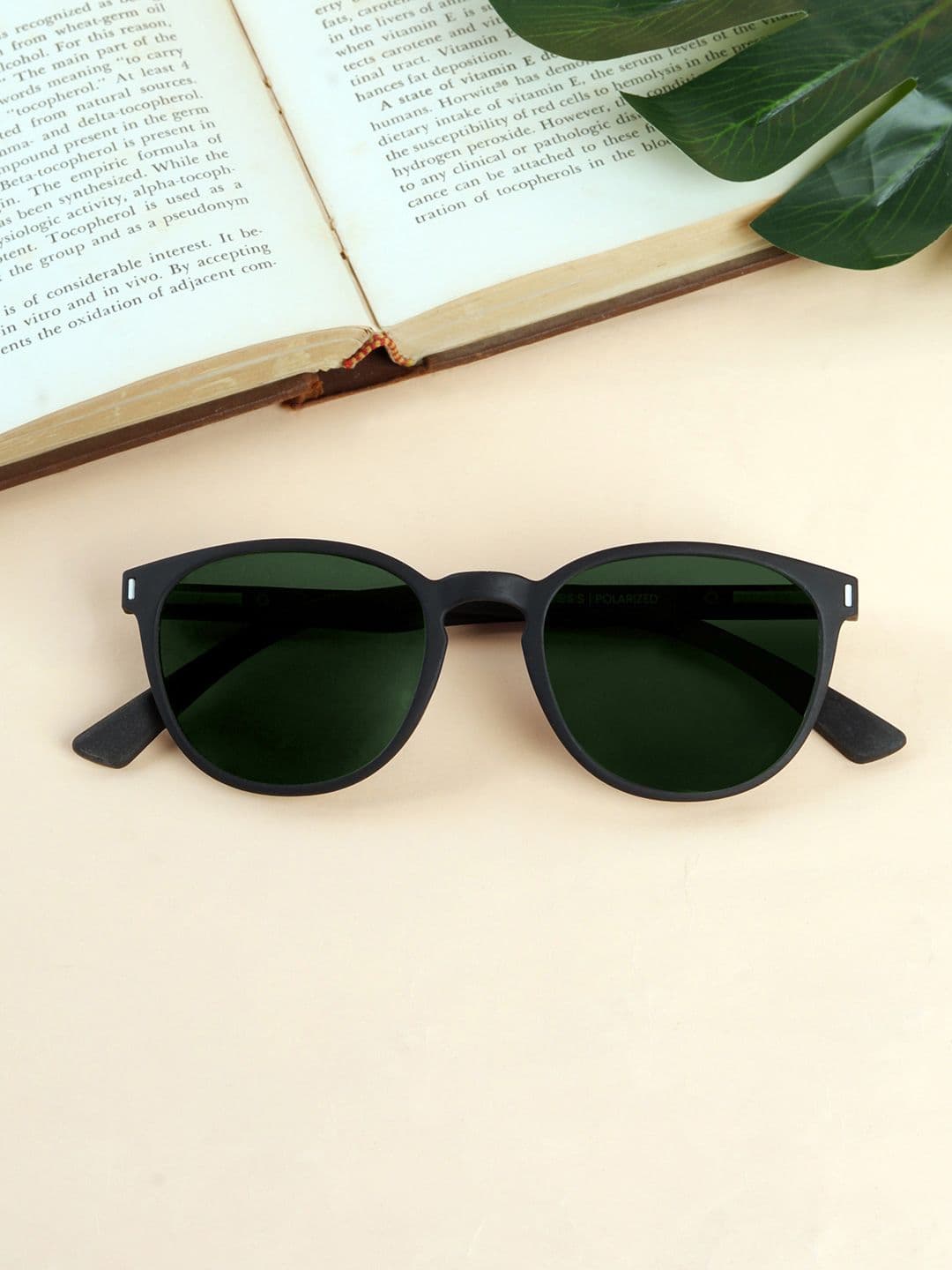 Woggles Unisex Round Sunglasses with Polarised Lens-WOWFRO-02-M09-1084-M