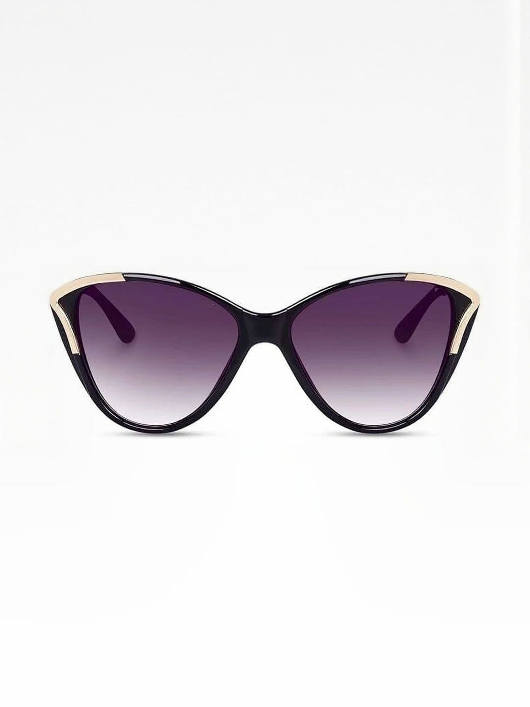 HAYDEN haiza Women Cateye Sunglasses With UV Protected Lens HREX-Black