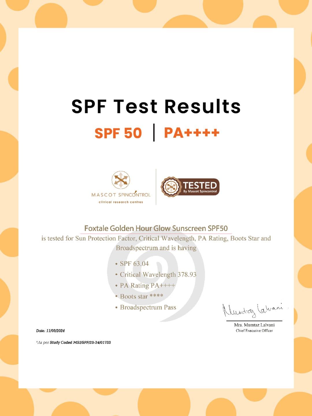 FoxTale SPF 50 Glow Sunscreen with PA++++, Vitamin C & Niacinamide| 2No - 100 ml