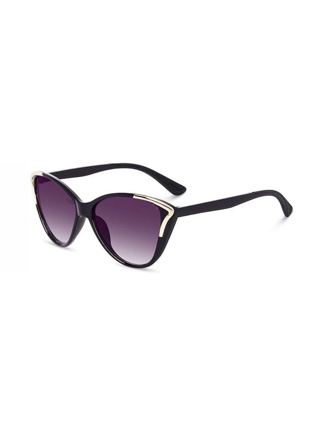 HAYDEN haiza Women Cateye Sunglasses With UV Protected Lens HREX-Black