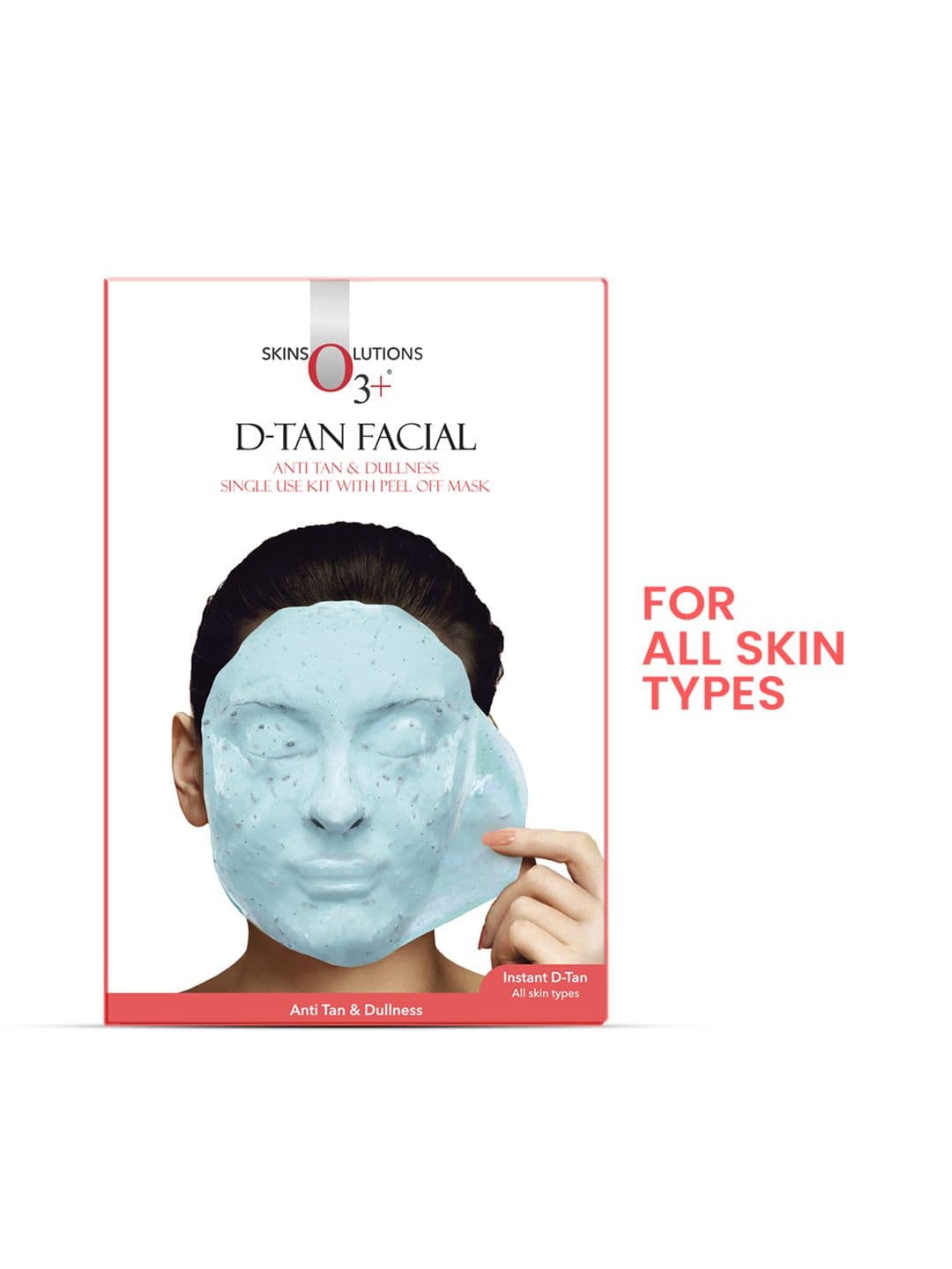 O3 D-Tan Anti-Tan & Dullness Peel Off Mask Facial Kit 45 g