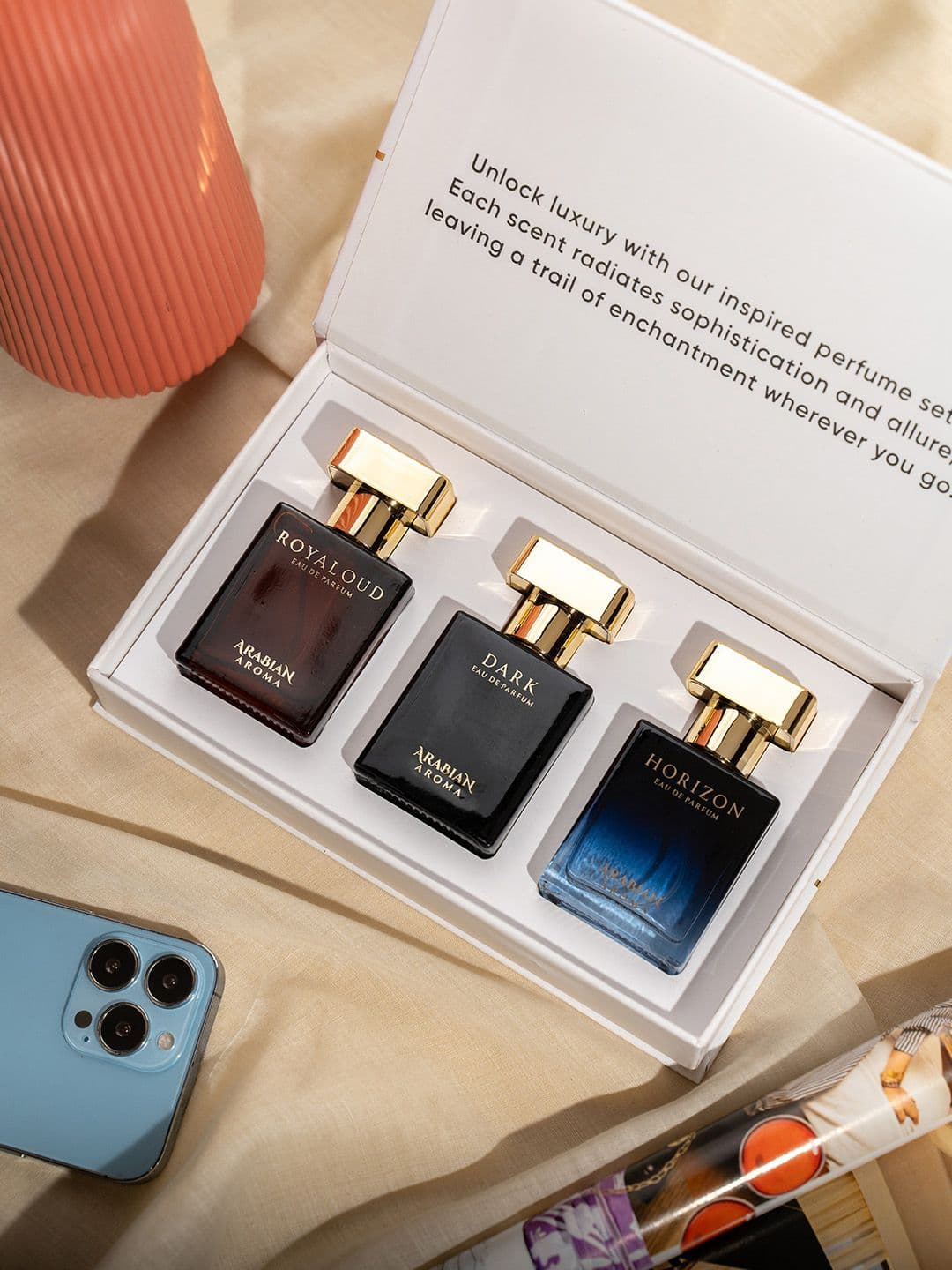 Arabian Aroma Set of 3 Men Perfume Gift - 30 ml Each