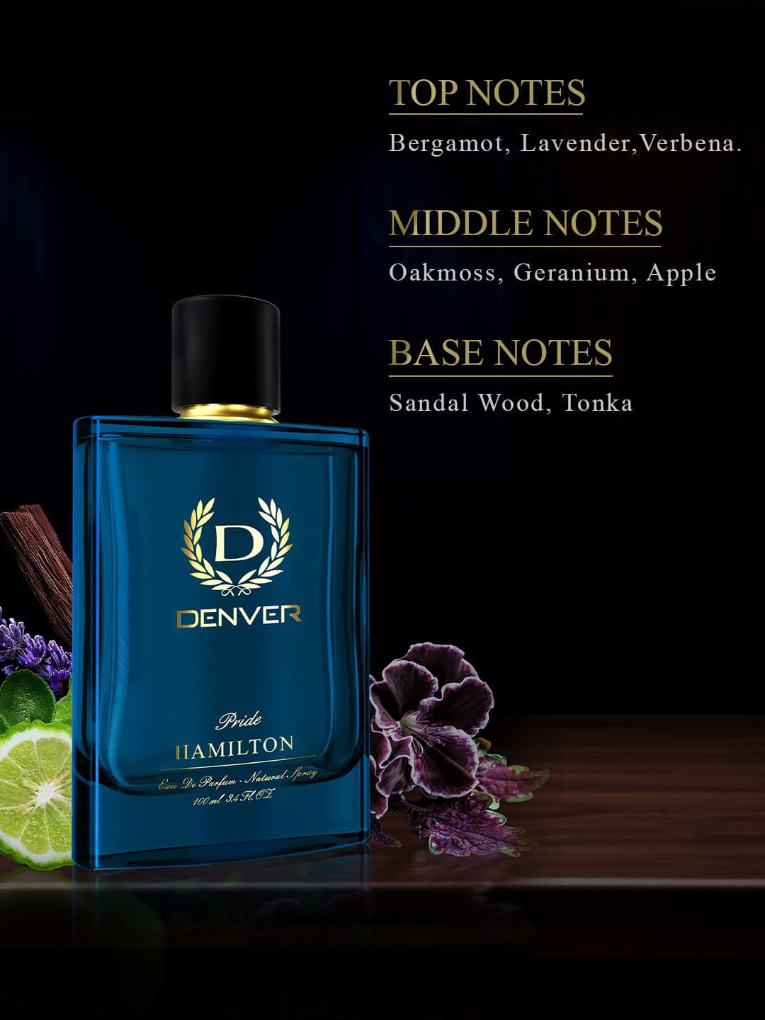 Denver Men Hamilton Pride Eau de Parfum 100ml